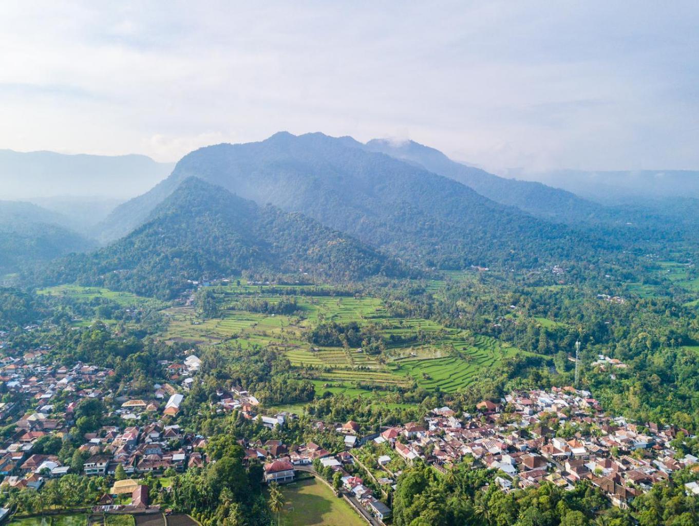 Pemandangan Desa Ameria Bahagia 1